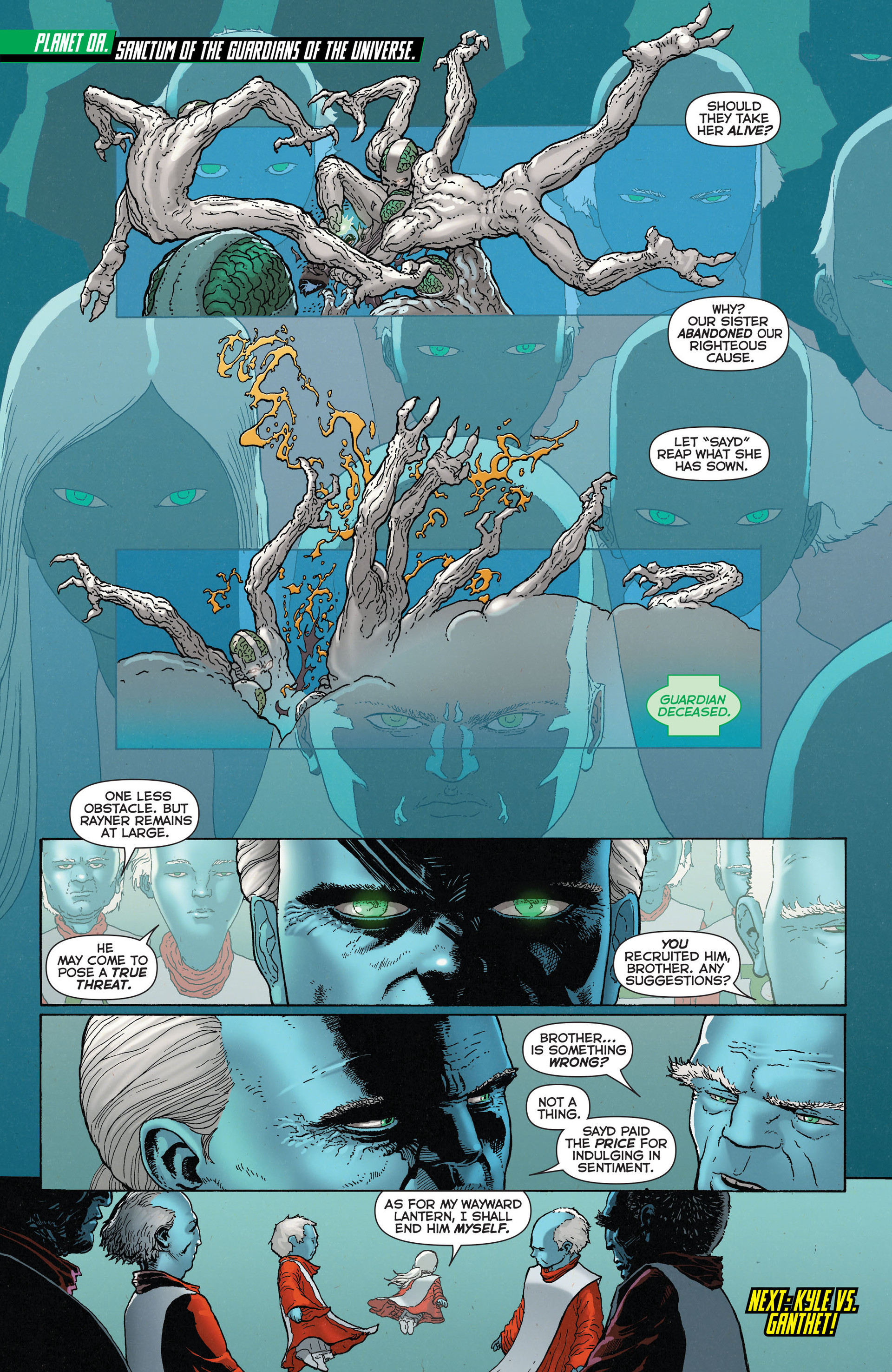 Read online Green Lantern: New Guardians comic -  Issue #15 - 21
