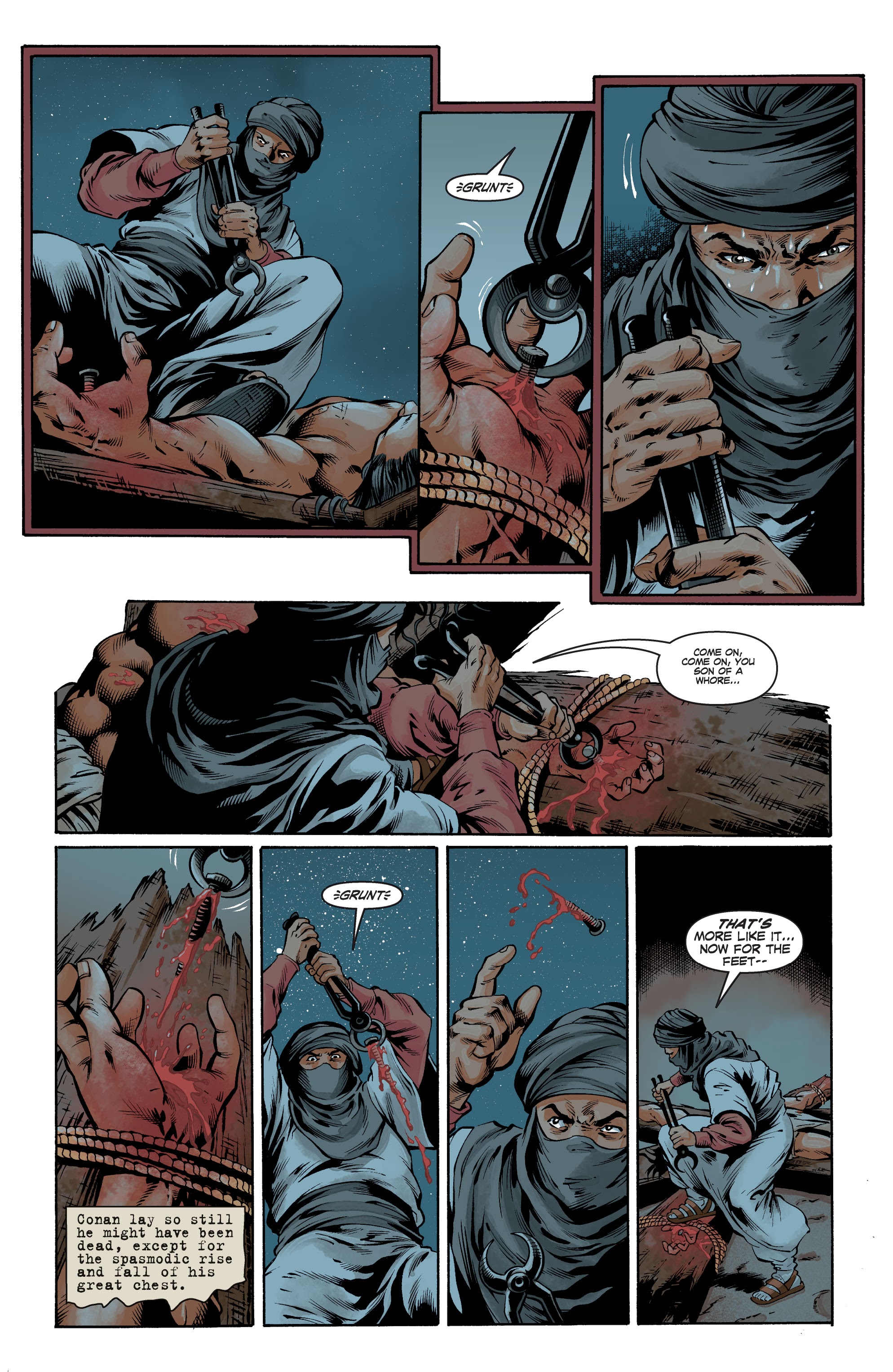 Read online Conan Chronicles Epic Collection comic -  Issue # TPB Blood In His Wake (Part 1) - 45