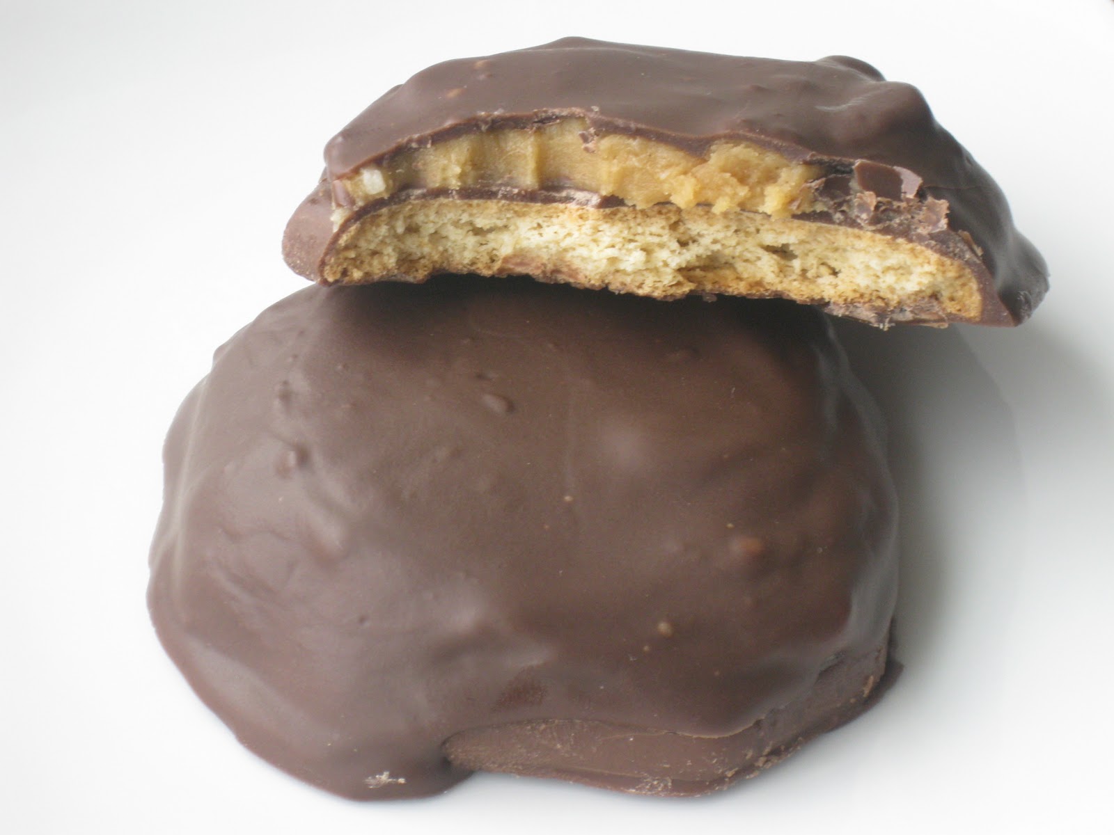 Cardamommy and Coriaunty Chocolate Dipped Peanut Butter Graham Squares