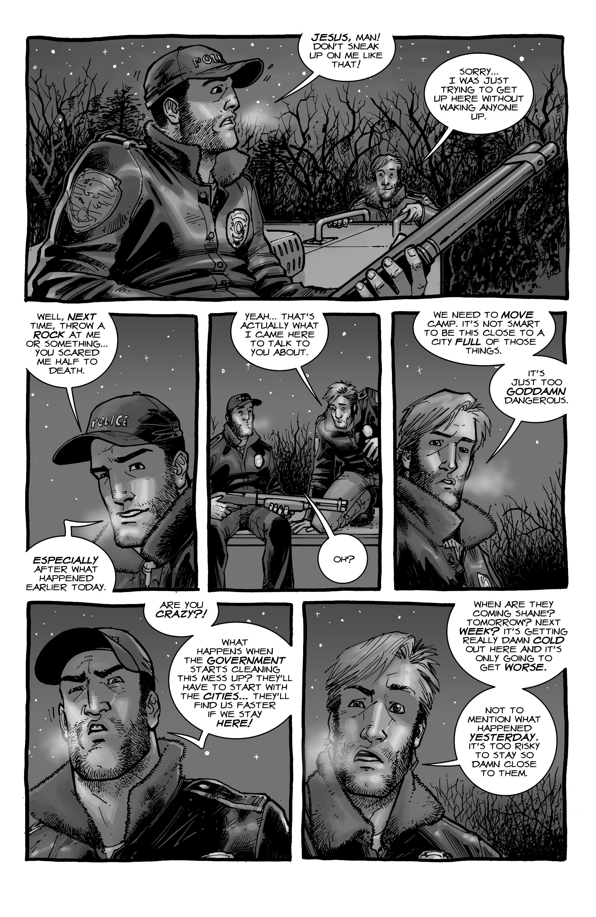 Read online The Walking Dead comic -  Issue #4 - 4