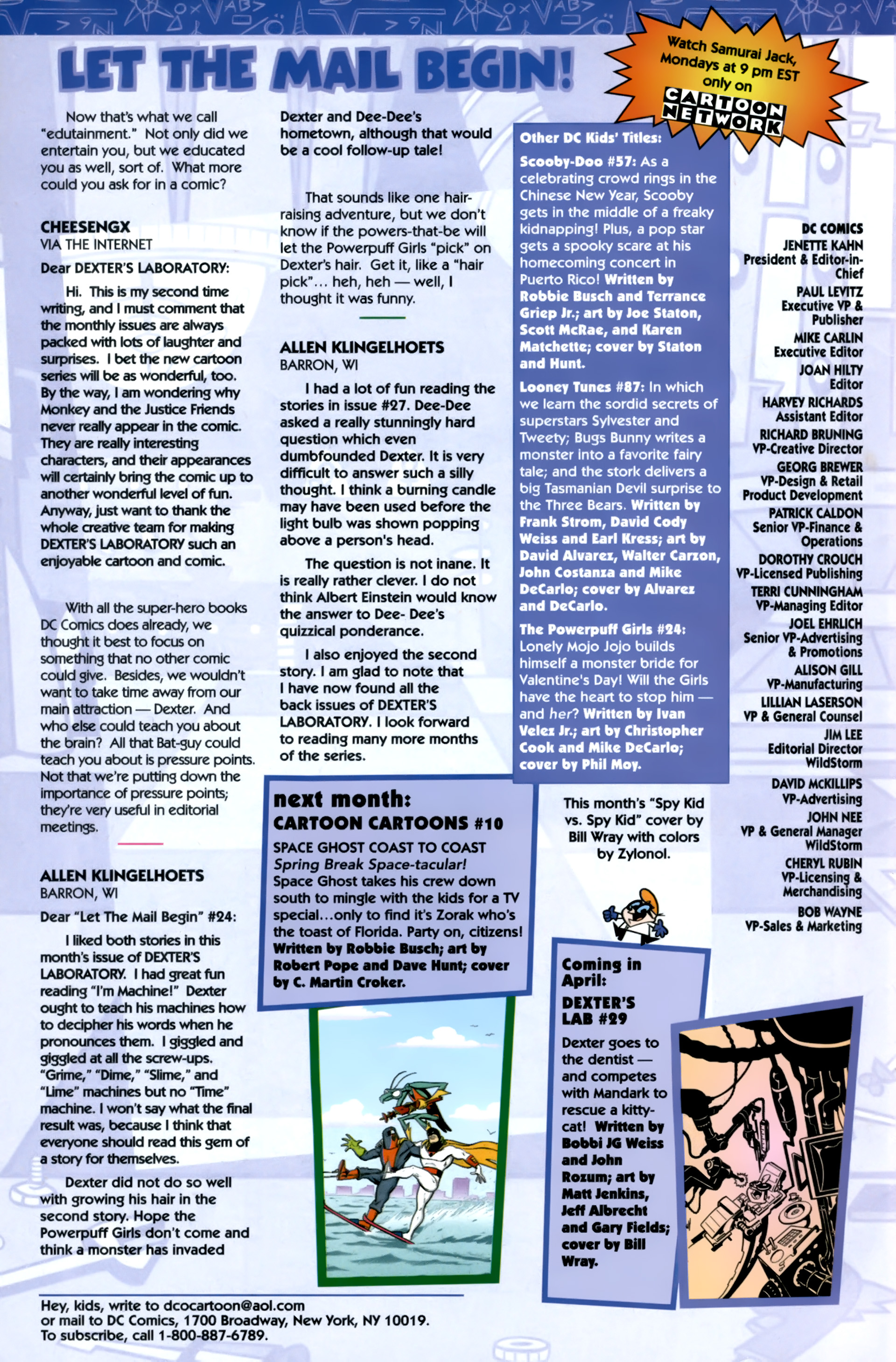 Read online Dexter's Laboratory comic -  Issue #28 - 24