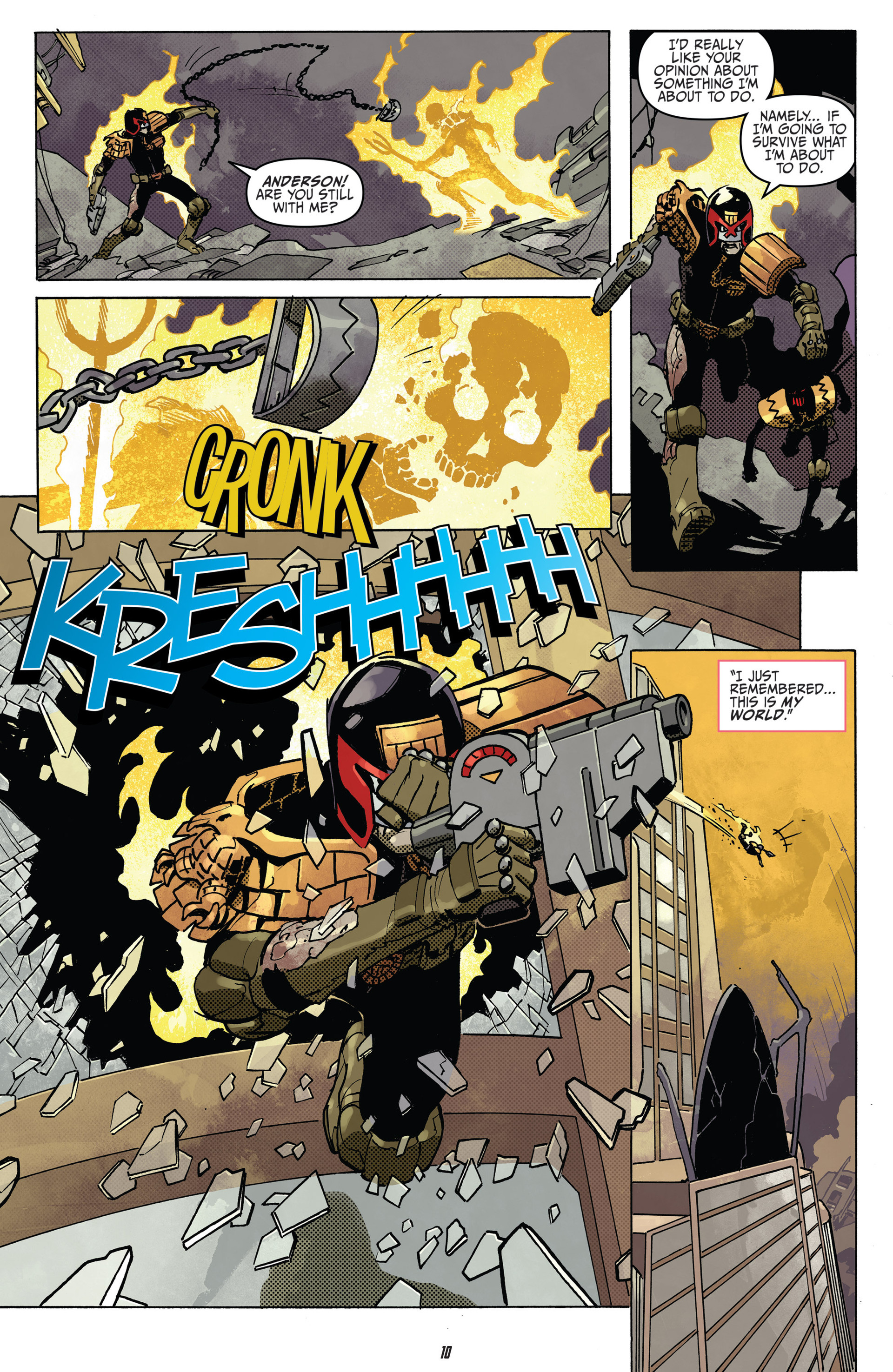 Read online Judge Dredd (2012) comic -  Issue #22 - 12