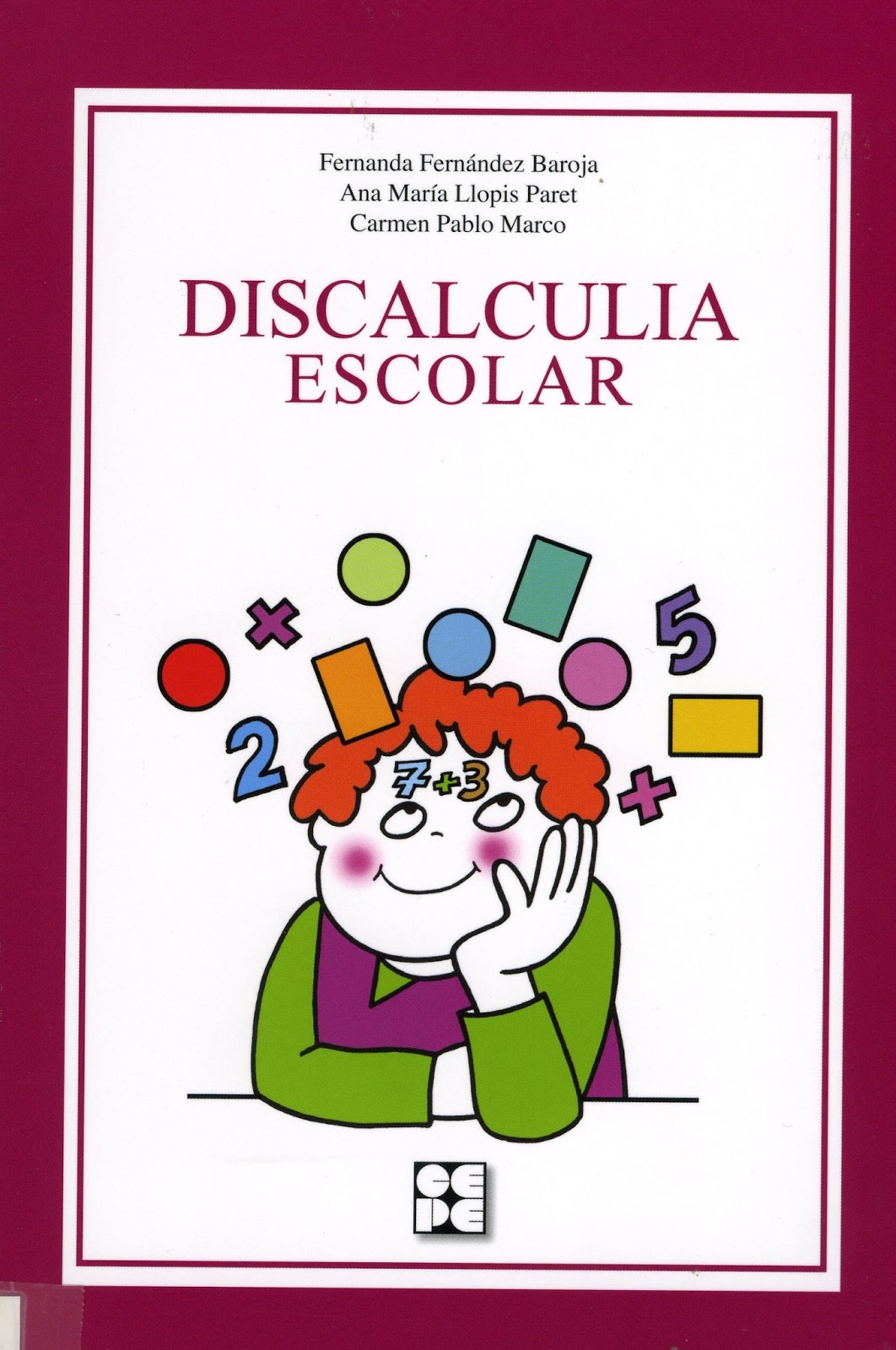 Novedades biblioteca CREENA Discalculia Escolar.