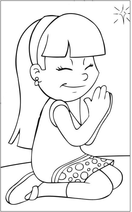 Dibujos Para Pintar De Ninos Rezando Imagui