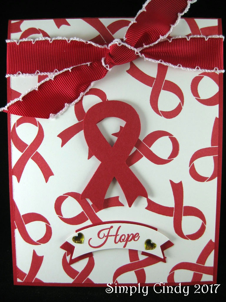 Simply Cindy Crafts: National HIV/AIDS Awareness Day
