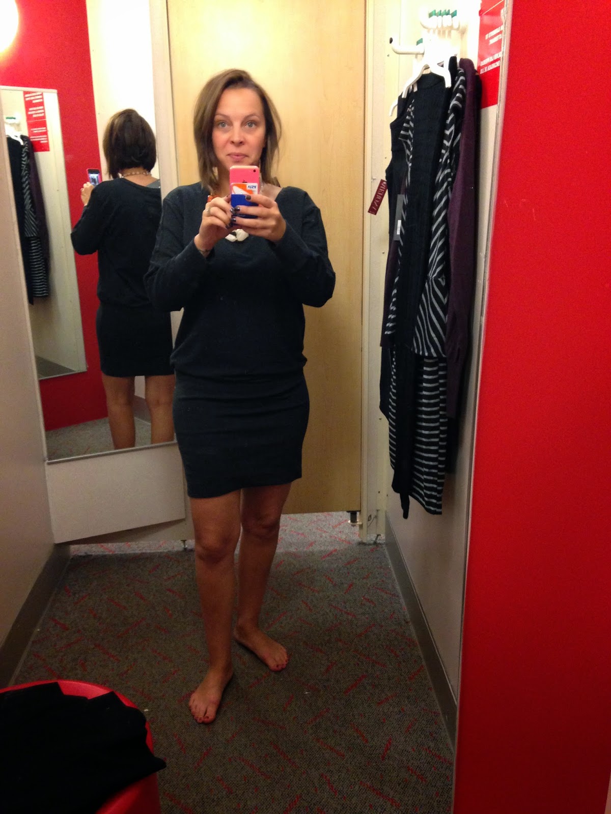 Start Close In Styling Up Close and Personal in the Target Dressing Room