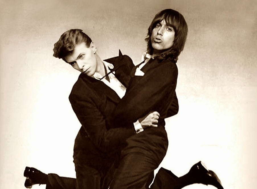 Cette Photo De David Bowie Et Iggy Pop A Beaucoup Circule Sur Le Web tonyface.blogspot.com