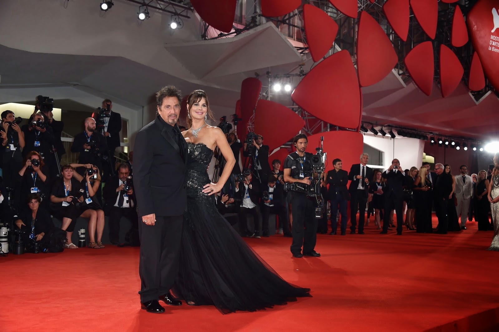 Lucila Sola and Al Pacino at 71st Venice Film Festival