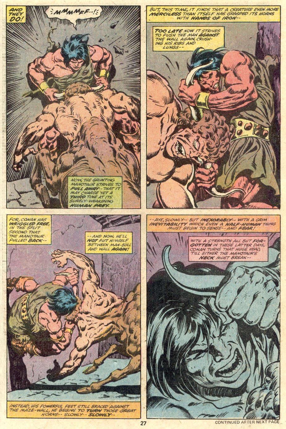 Read online Conan the Barbarian (1970) comic -  Issue # Annual 4 - 23