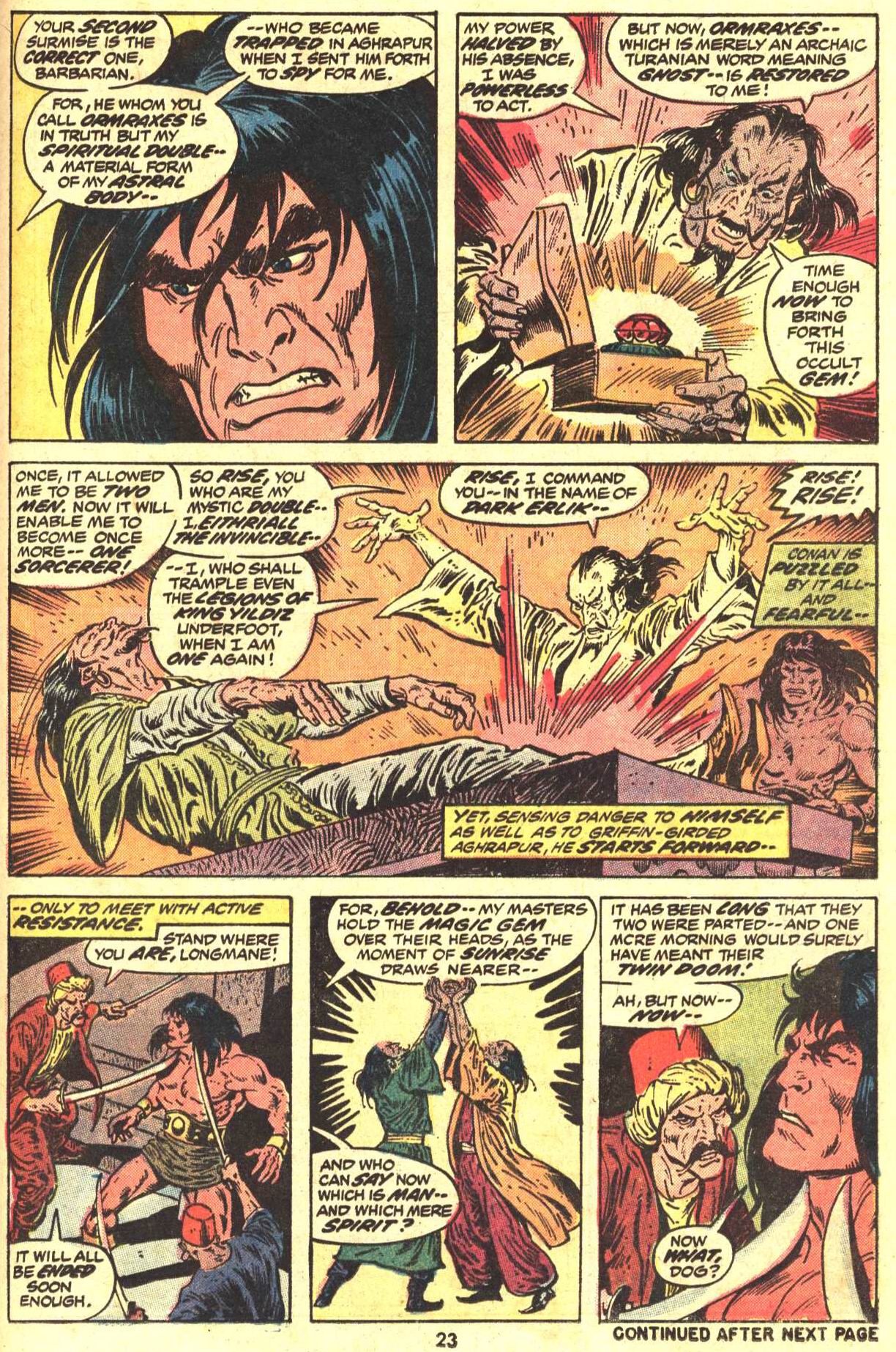 Read online Conan the Barbarian (1970) comic -  Issue #29 - 18