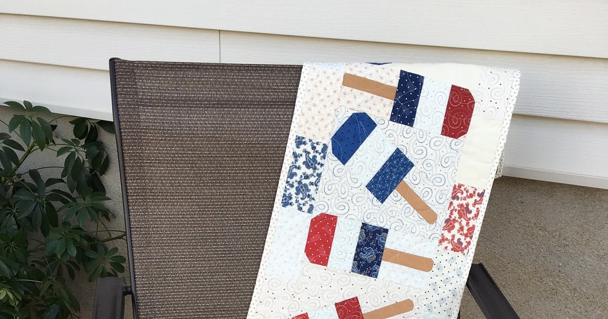 IslandLife Quilts Popsicles on Parade and a winner too!