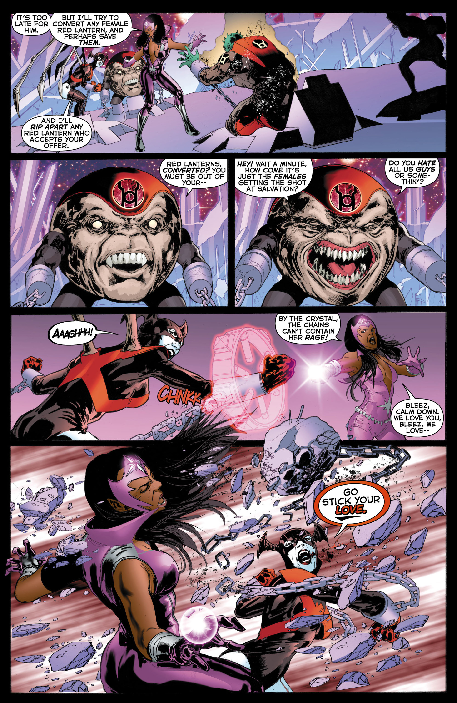 Read online Red Lanterns comic -  Issue #11 - 6