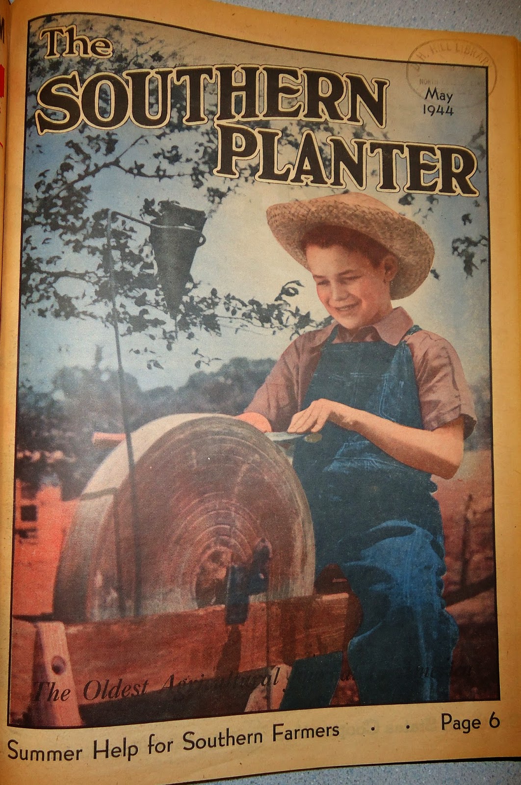 Rural North Carolina History The Southern Planter Cover, May 1944