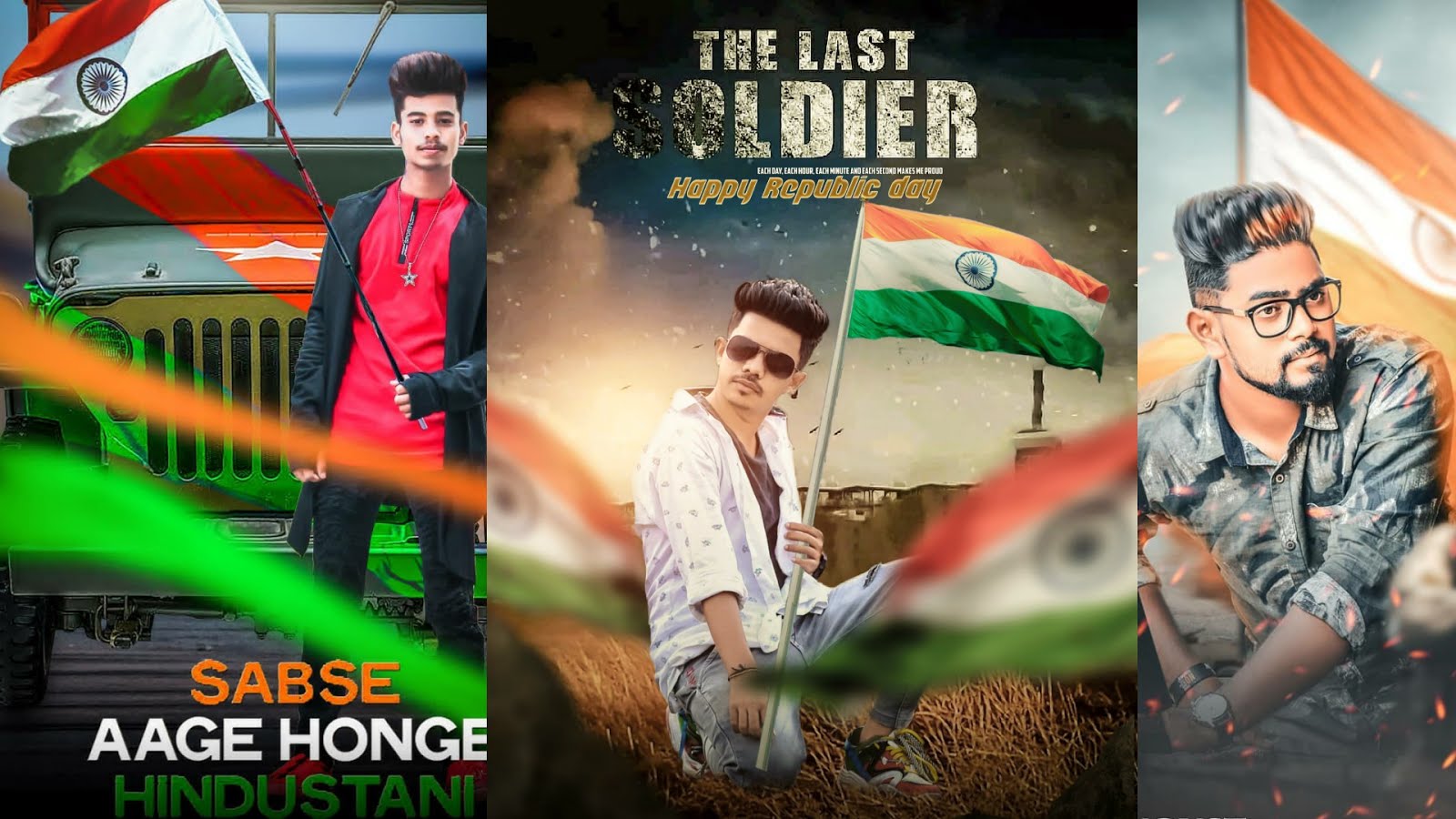 26 january photo editing picsart hindi tutorial, happy republic day photo  editing background png download - LEARNINGWITHSR