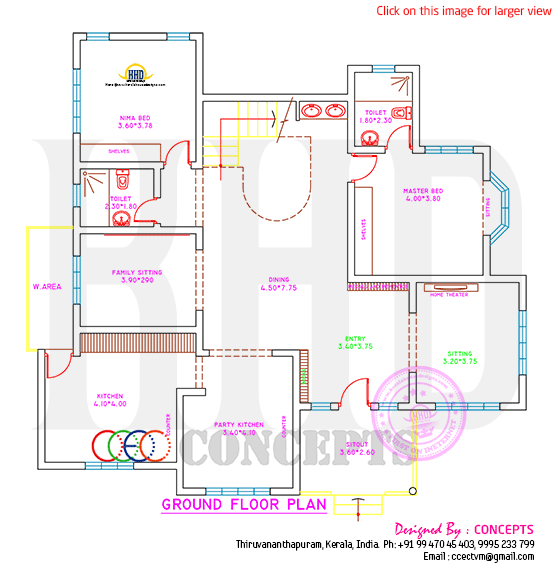 Ground floor plan