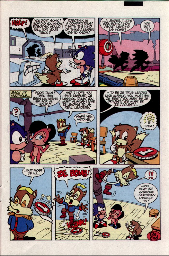 Read online Sonic The Hedgehog comic -  Issue #14 - 15