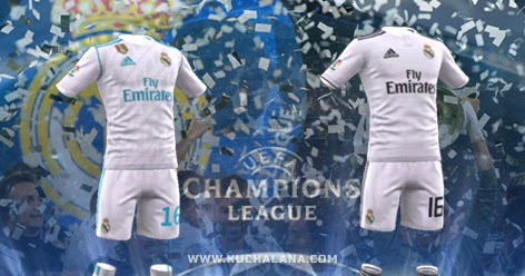 Real Madrid 2018/19 Kit - Dream League Soccer Kits - Kuchalana
