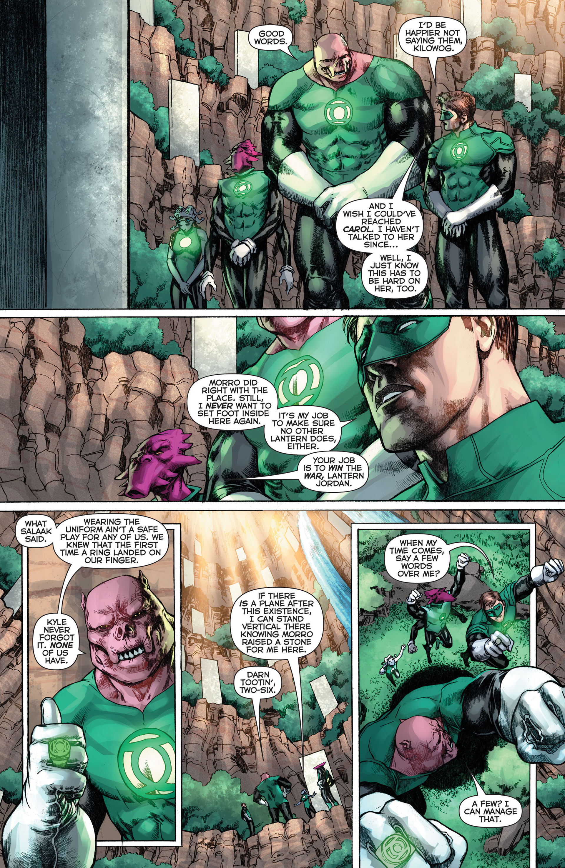 Read online Green Lantern (2011) comic -  Issue #30 - 7