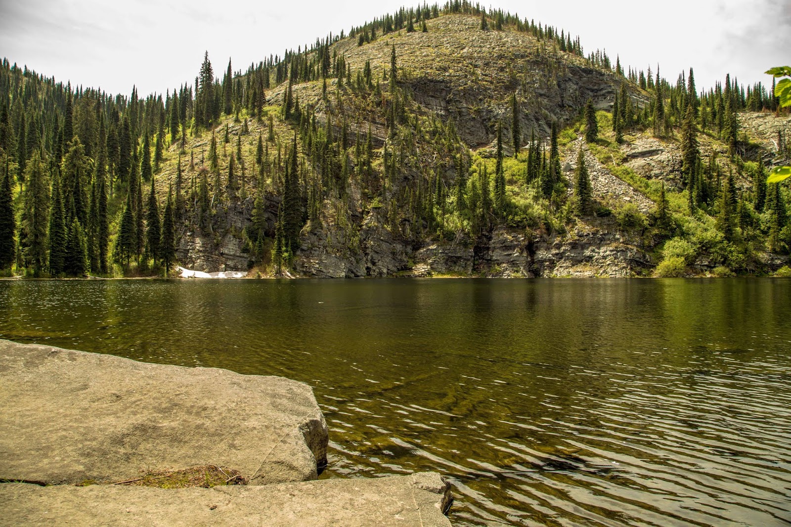 On The Road Full Time Rving Spruce Lake Northern Idaho