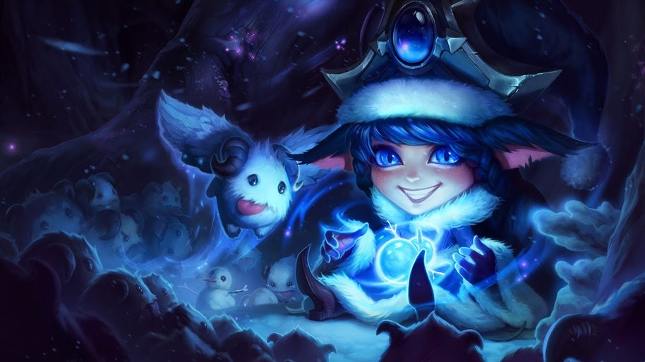 Lulu, LoL, Winter Wonder, Splash Art, 4K, #408 Wallpaper
