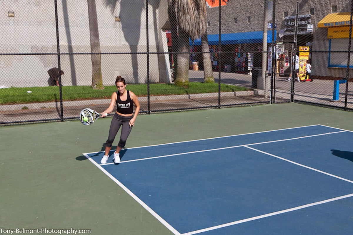 Tony Belmont Photography Paddle Tennis at Venice Beach