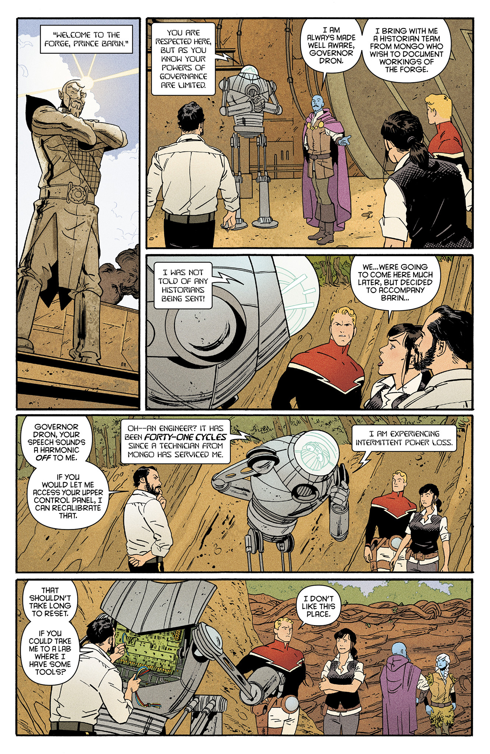 Read online Flash Gordon (2014) comic -  Issue #2 - 17
