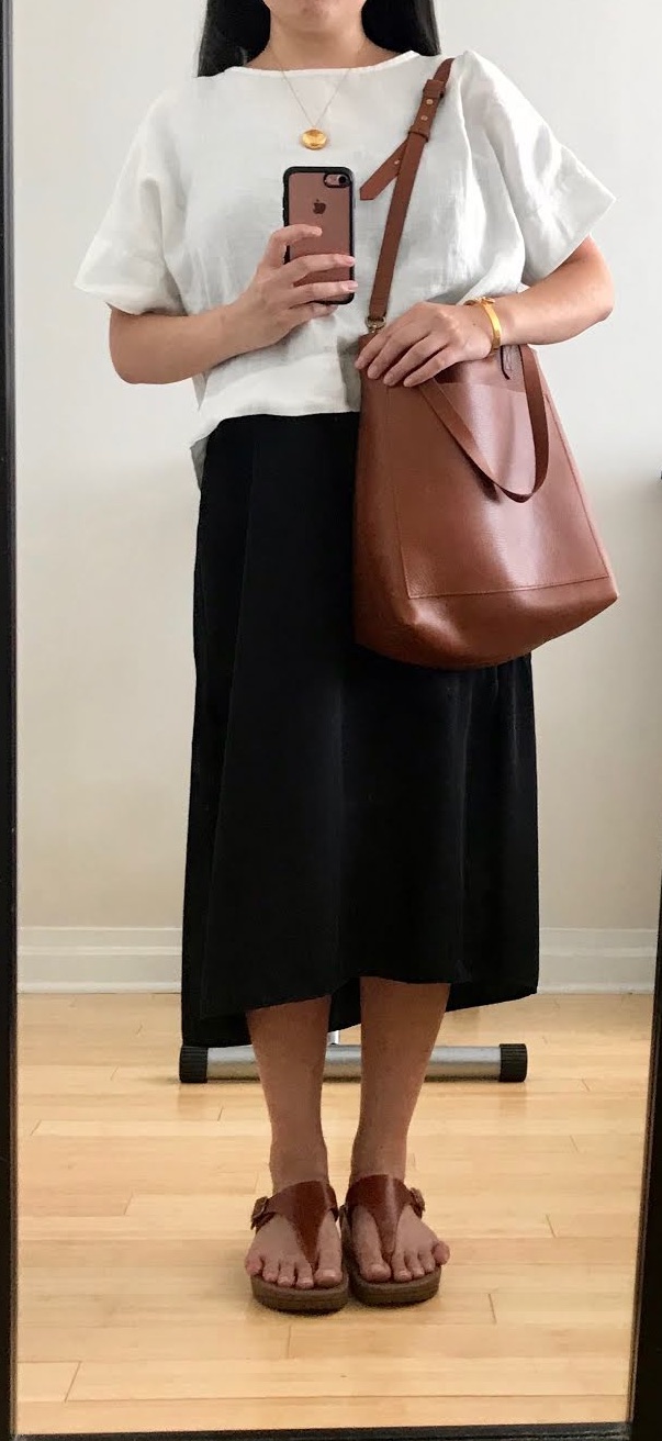 Madewell Transport Tote vs Medium Transport Tote Comparison and Review! 