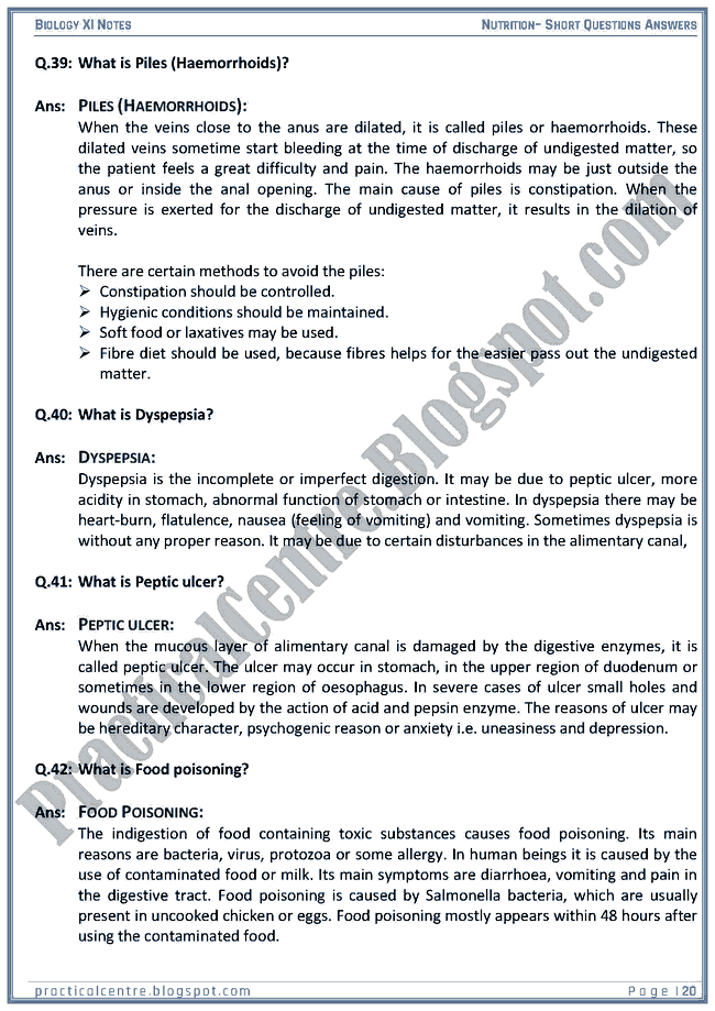 nutrition-short-questions-answers-biology-xi