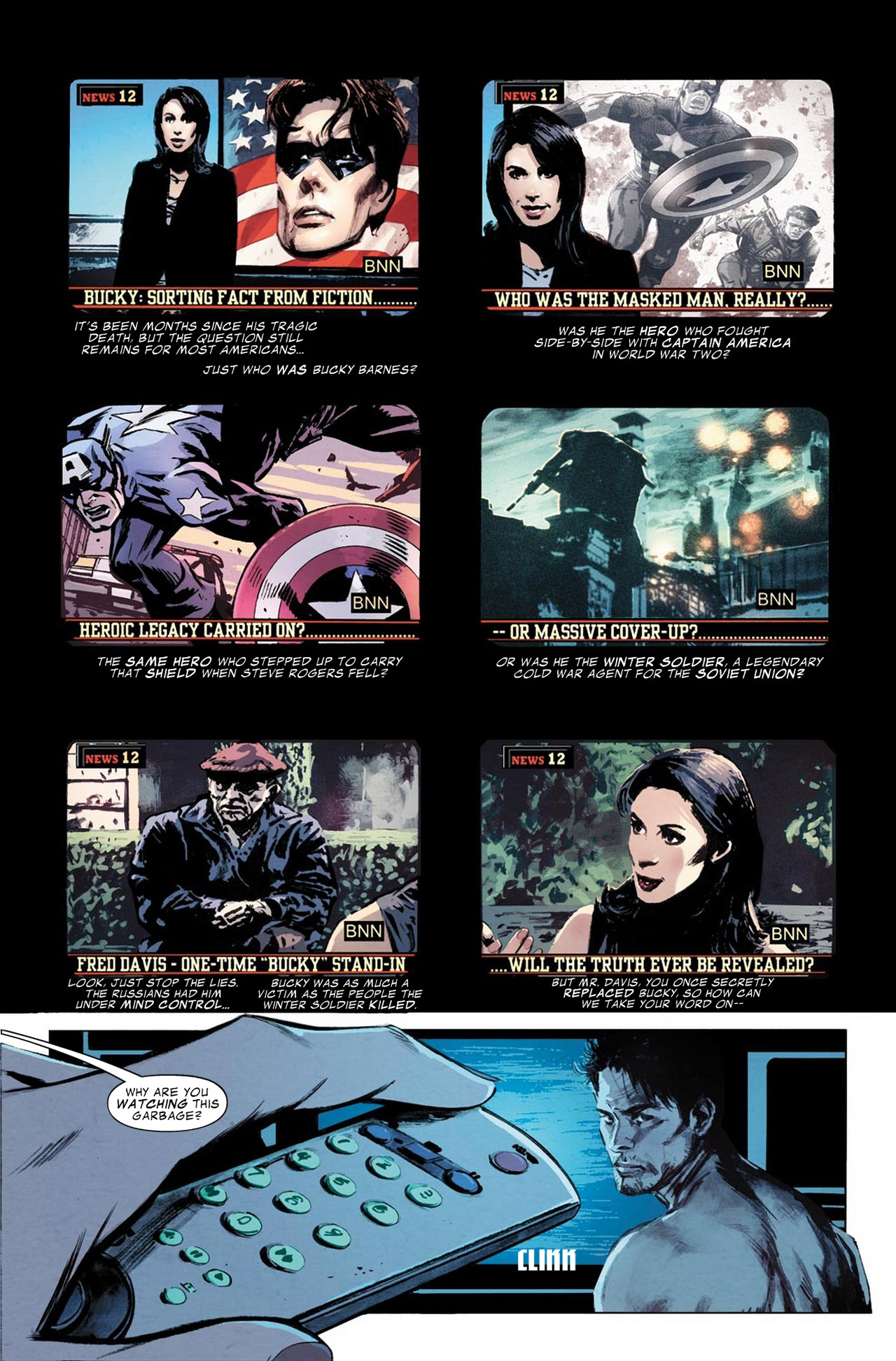 Read online Winter Soldier comic -  Issue #1 - 9