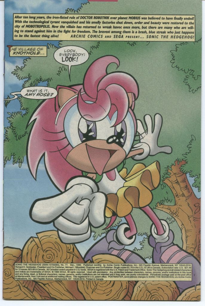Read online Sonic The Hedgehog comic -  Issue #77 - 3