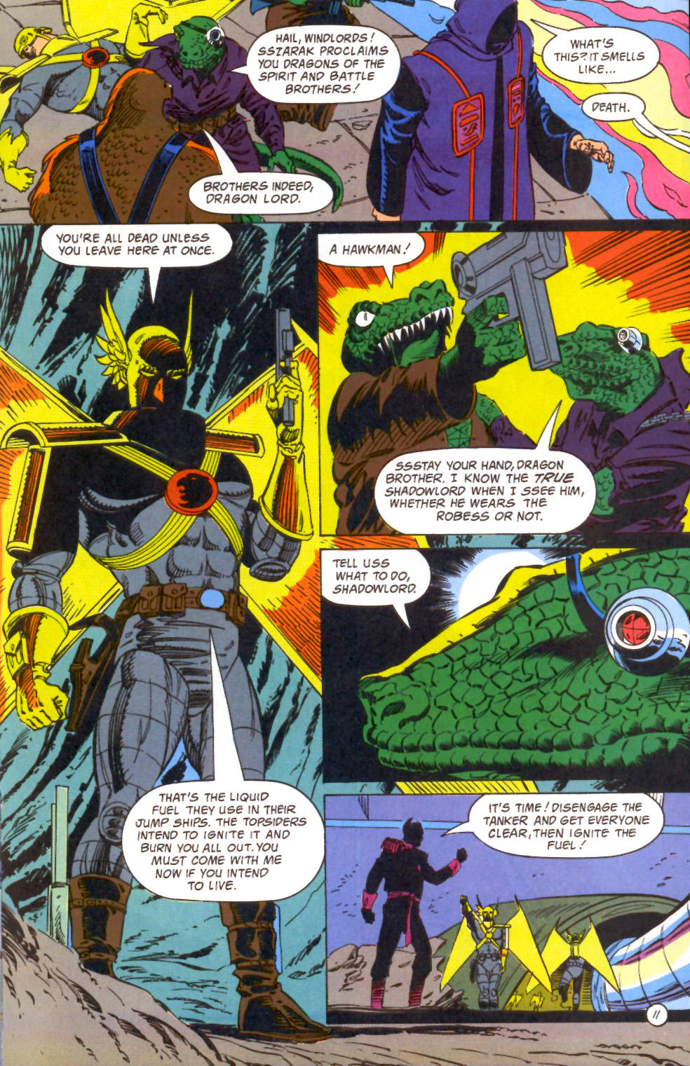 Read online Hawkworld (1990) comic -  Issue #25 - 12