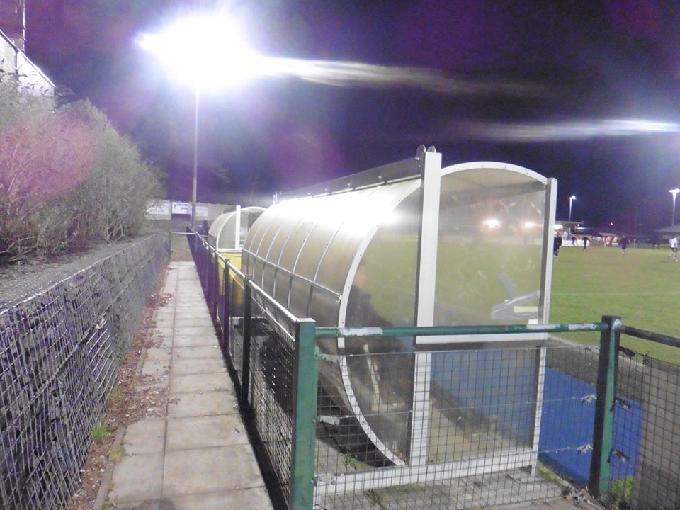 The Rainham End. Rowley Park St Neots Town