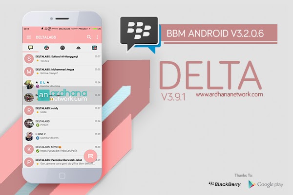 Delta BBM V3.9.1 - BBM MOD Android V3.2.0.6 Delta BBM V3.9.1 - BBM MOD Android V3.2.0.6