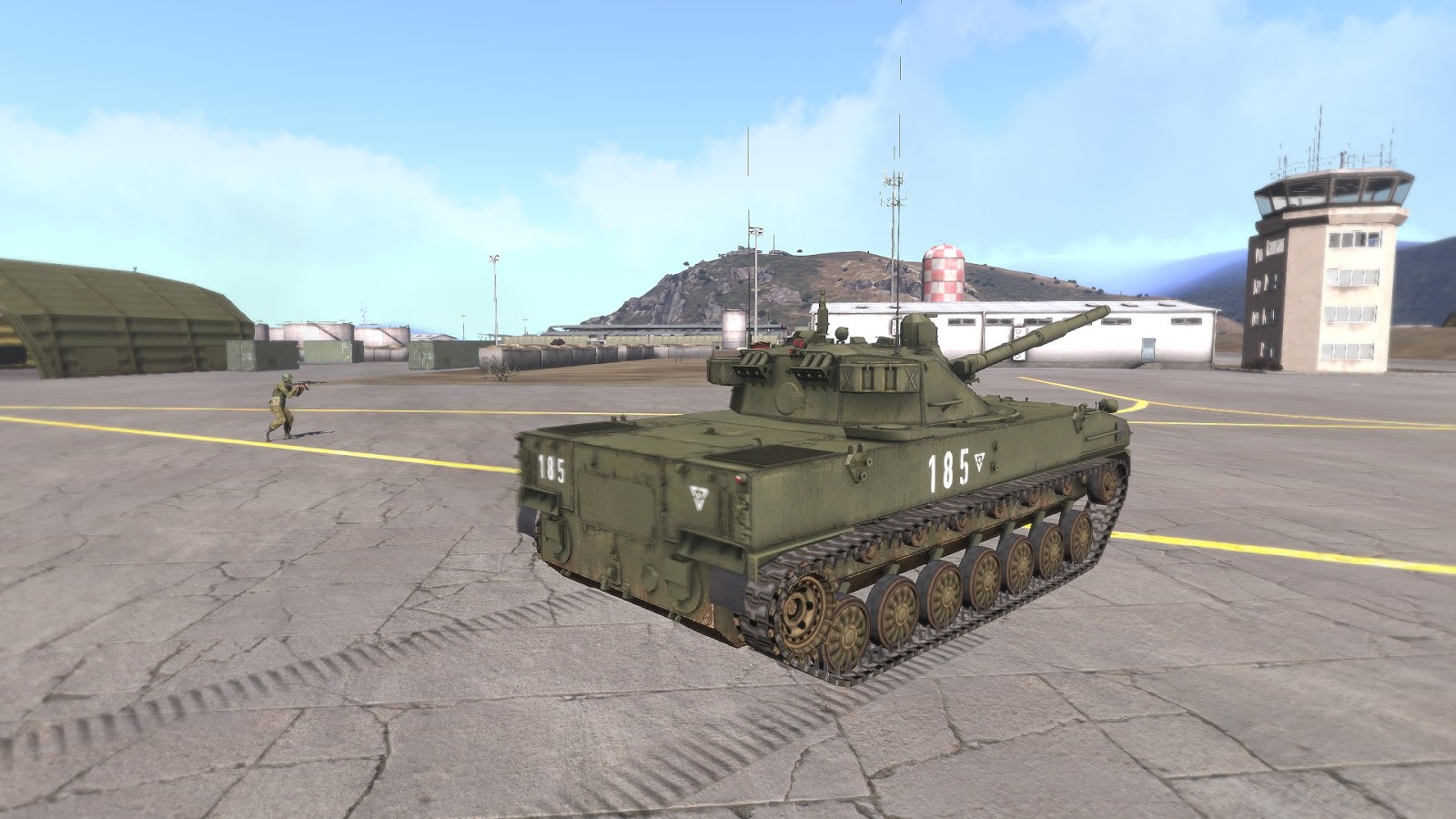 弱者の日記^^Arma 3 用 RHS ロシア連邦軍 MOD の BMD-3 開発中画像が公開