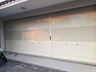 rolling door slet semi porforeted