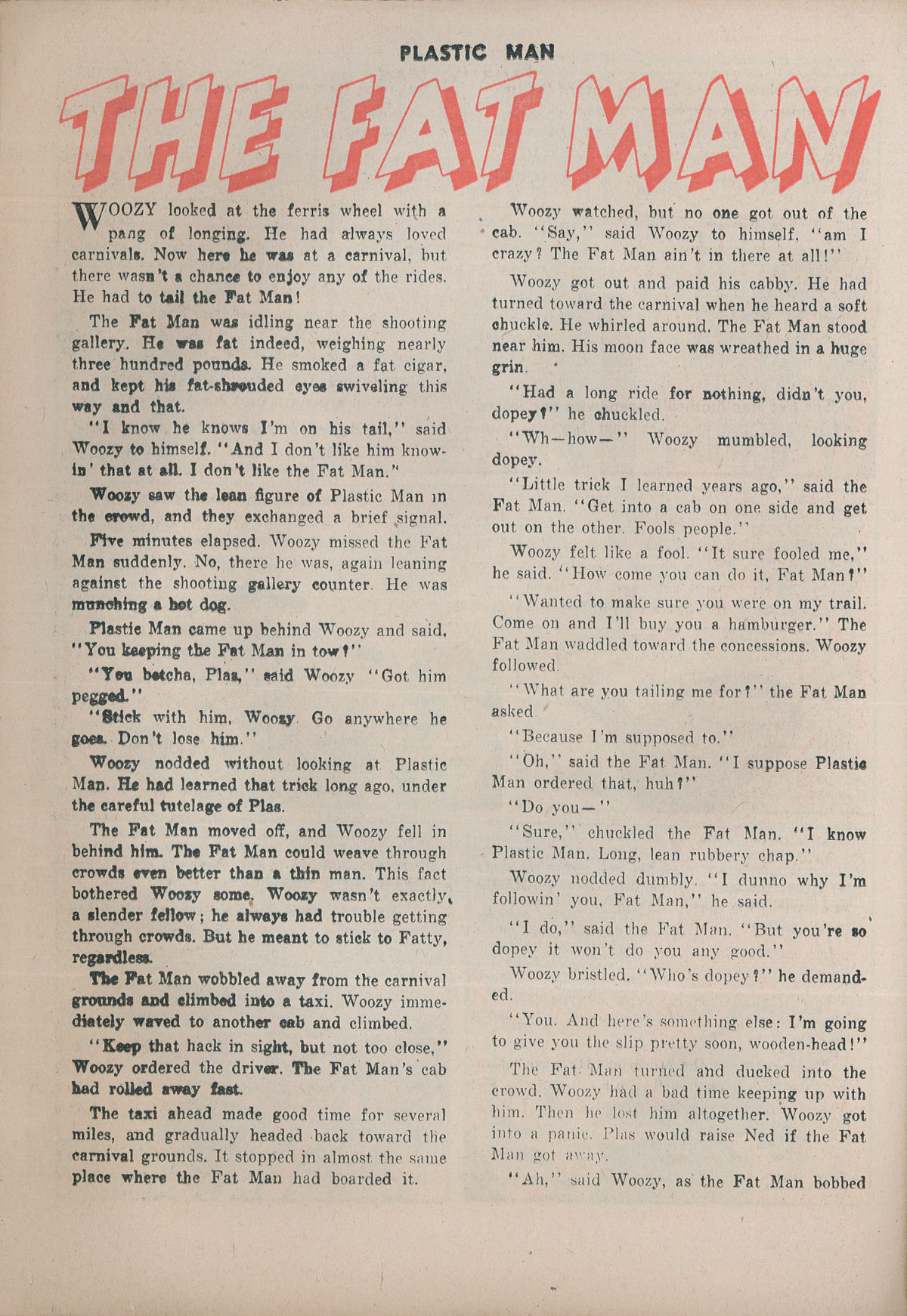 Read online Plastic Man (1943) comic -  Issue #11 - 34