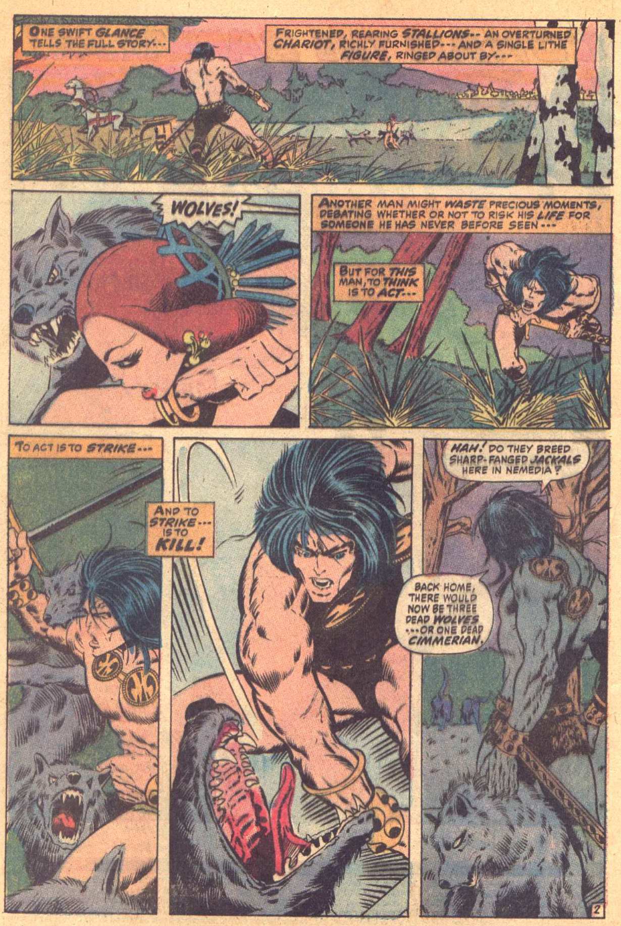 Read online Conan the Barbarian (1970) comic -  Issue #7 - 3