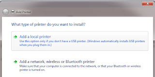 Cara sharing printer dari windows xp ke windows 7