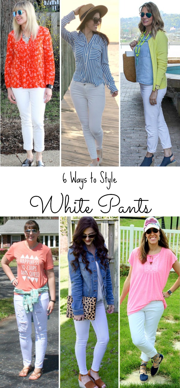 Five Ways To Style White Pants, The Sensible Fay
