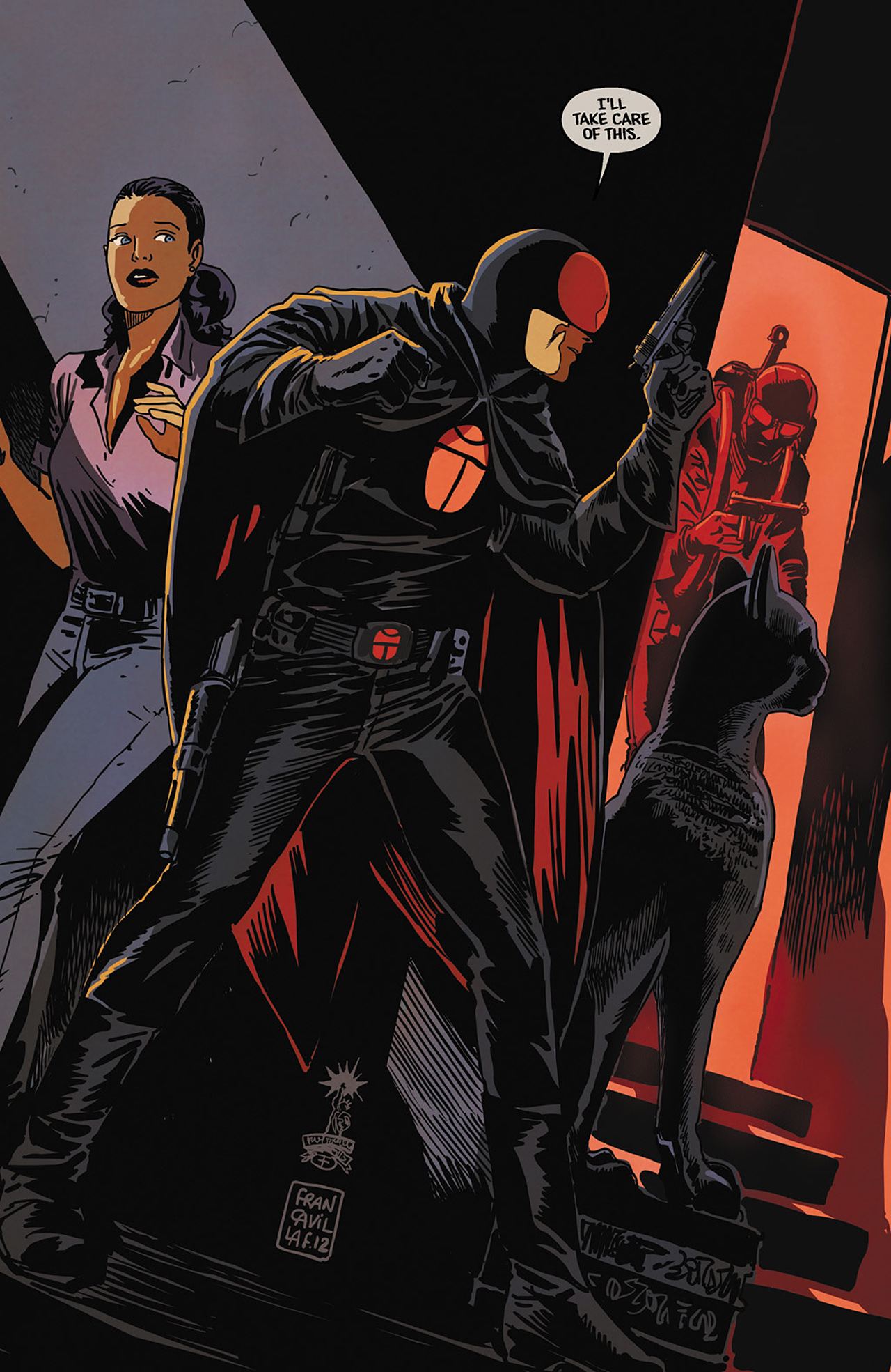 Read online The Black Beetle comic -  Issue #0 - 10