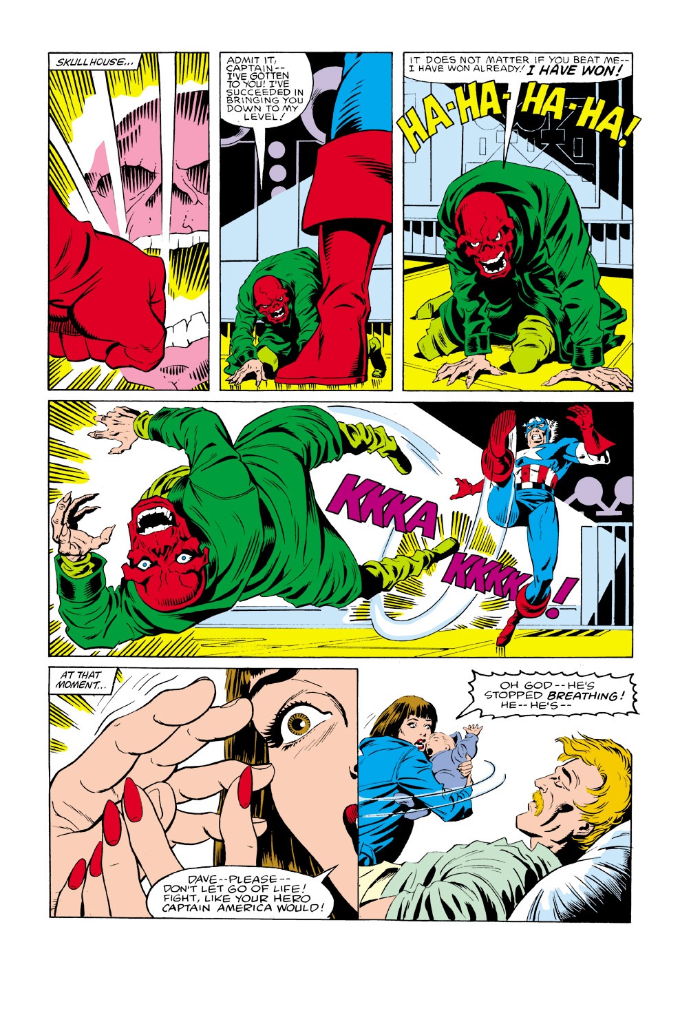 Read online Captain America (1968) comic -  Issue #300 - 10