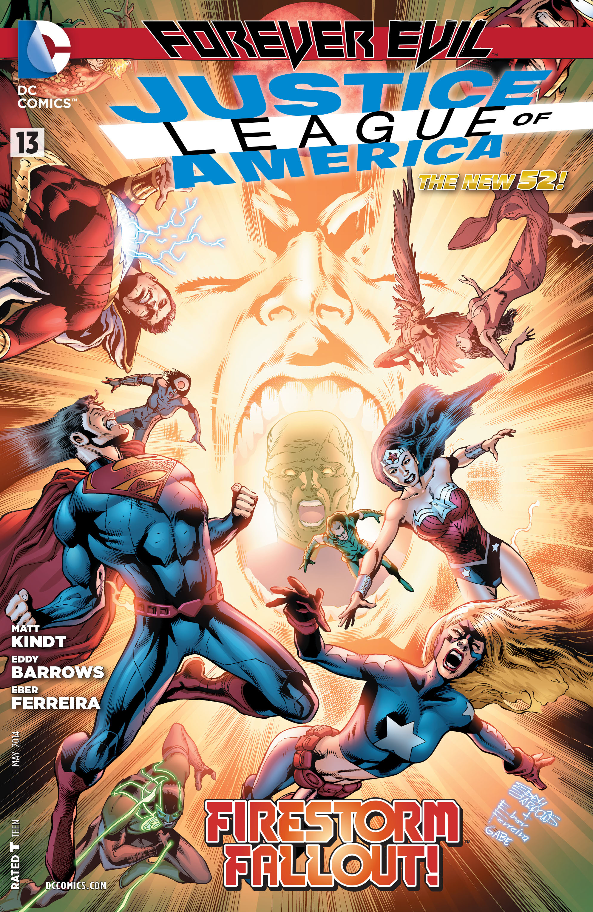 Read online Justice League of America (2013) comic -  Issue #13 - 1