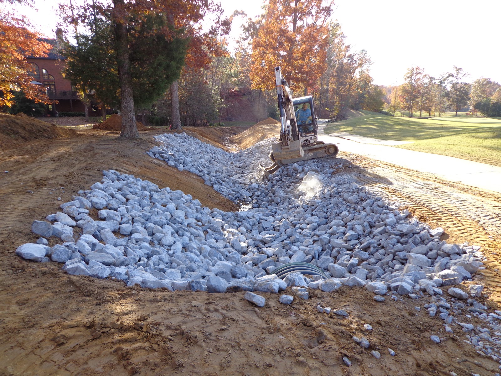 Greystone Founders Course Operations 15 Creek Work