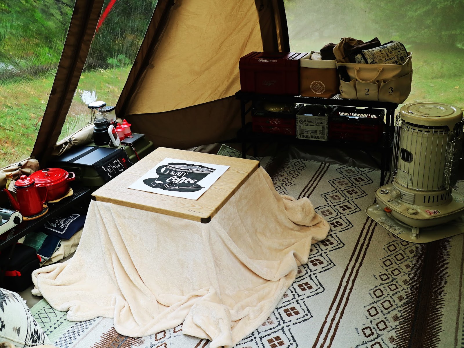 念願のお座敷スタイルキャンプ Nomad Dogon3+1Airとオートキャンプ（+カメラ）