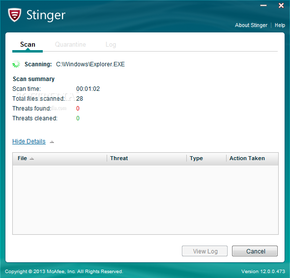 تحميل مكافي ستينغر الاصدار الاخير مجانا mcafee stinger تحميل مكافي ستينغر الاصدار الاخير مجانا mcafee stinger