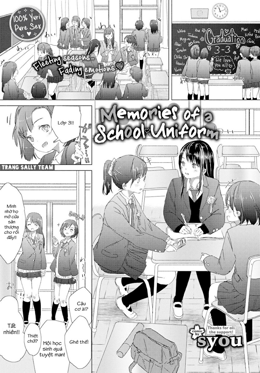 HentaiVN.net - Ảnh 2 - Tuyển tập Yuri Oneshot - Chap 116: Memories of a School Uniform
