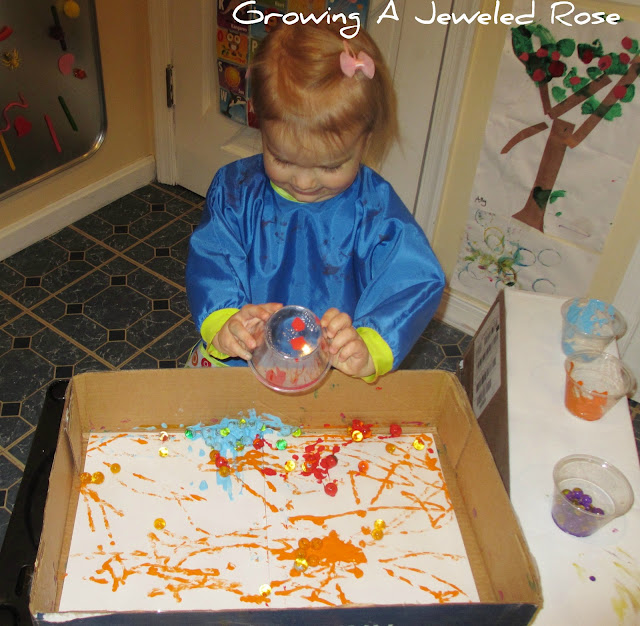 Magic Water Beads Painting with Water Beads