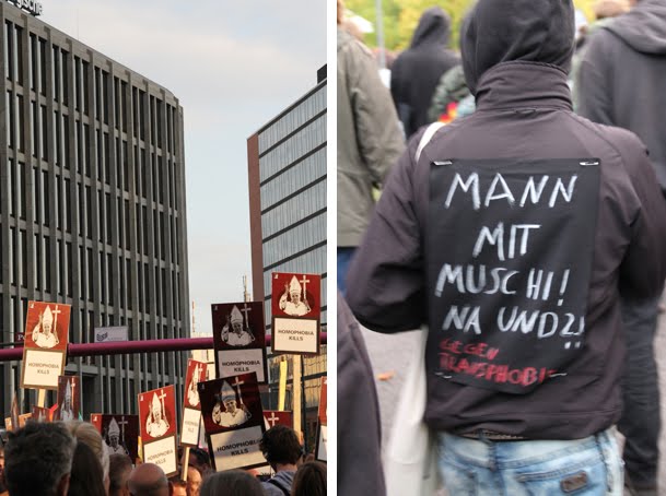 anti-papst-demo berlin