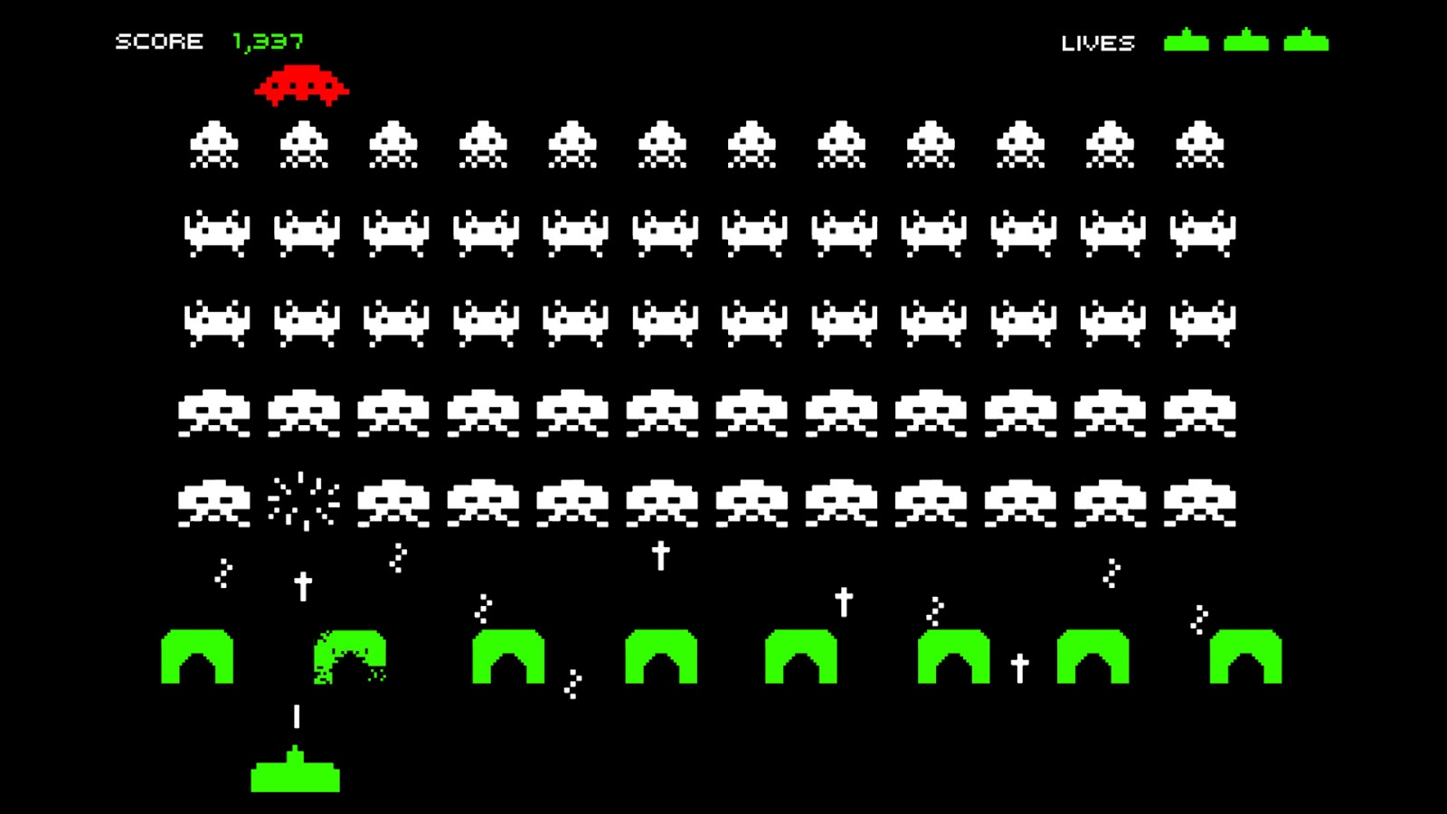 space invaders clipart - photo #17