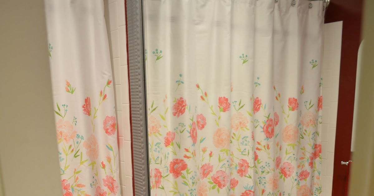 Springtime Shower Curtain Swap Exquisitely Unremarkable